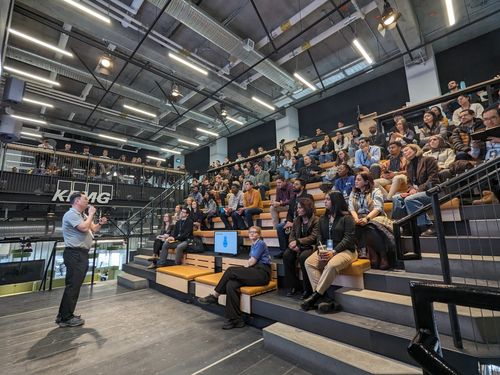 The audience at a keynote